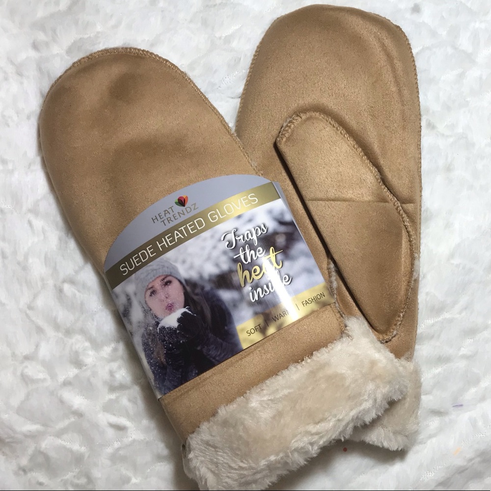 ✅🆕Warm suede mittens.